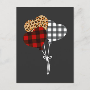 Ballonharten Valentinedag Briefkaart