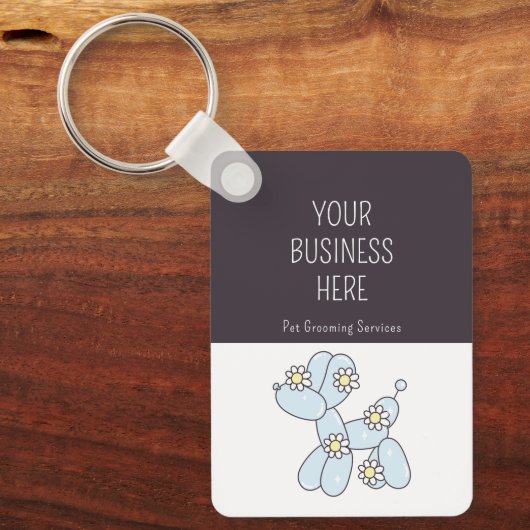 Ballonhond merch sleutelhanger (Voorkant)