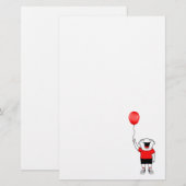 ballonjongen briefpapier (Voorkant / Achterkant)