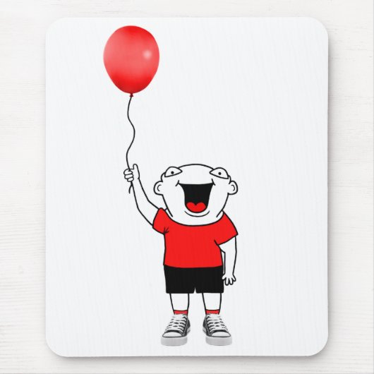 ballonjongen muismat (Voorkant)