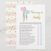 Ballonjongen of meisje Genderkwesties onthullen ma (Voorkant / Achterkant)