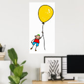 ballonjongen poster (Thuiskantoor)