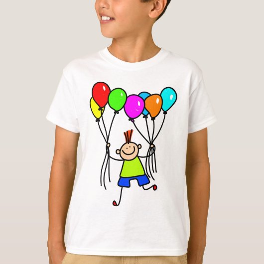 ballonjongen t-shirt (Voorkant)