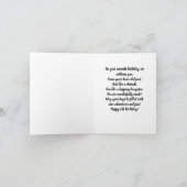 Ballonkaartje voor de zevende verjaardag kaart (Binnen)