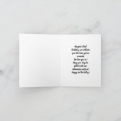 Ballonkaartje voor derde verjaardag kaart (Binnen)