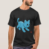 Ballonkat vs. Laserstraal T-shirt (Voorkant)