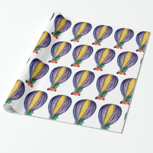 Ballonkerstboom Cadeaupapier