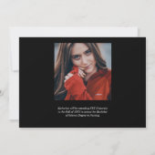 Ballonletters RN Caduceus Stethoscoop Afstuderen Aankondiging (Achterkant)