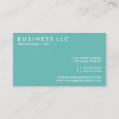 ballonlocaties. (aanpasbare kleur) visitekaartje (Achterkant)