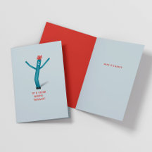 Ballonman kinder blije verjaardag