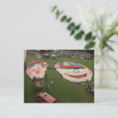 Ballonmeisje Briefkaart (Staand voorkant)