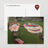 Ballonmeisje Briefkaart (Voorkant / Achterkant)