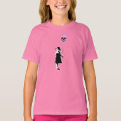 ballonmeisje t-shirt (Voorkant)
