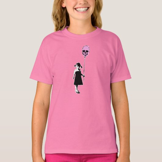 ballonmeisje t-shirt (Voorkant)