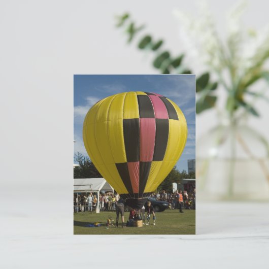 Ballonmodelballon-2 Briefkaart (Staand voorkant)