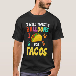 Ballonmodellering Dieren Vormende Ballonnen Ballo T-shirt