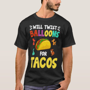 ballonmodellering dierlijk vormen ballonnen t-shirt