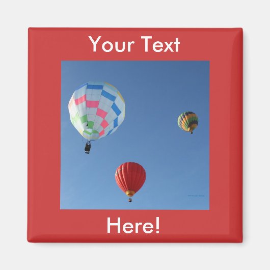 Ballonnen 3 magneet (Voorkant)