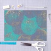  ballonnen Antiek Blue Gold Turquoise Blauwgroen Tissuepapier (Craft)