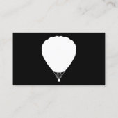 BALLONNEN aqua swatch Visitekaartje (Achterkant)