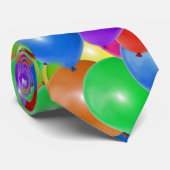 ballonnen, ballonnen en meer ballonnen stropdas (Opgerold)