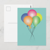 Ballonnen Briefkaart (Voorkant / Achterkant)