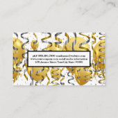 Ballonnen | Confetti | Mixed Cocktails Visitekaartje (Achterkant)