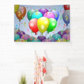 Ballonnen & Confetti Spandoek (Insitu)