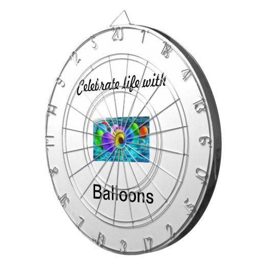 ballonnen dartbord (Voorkant Rechts)
