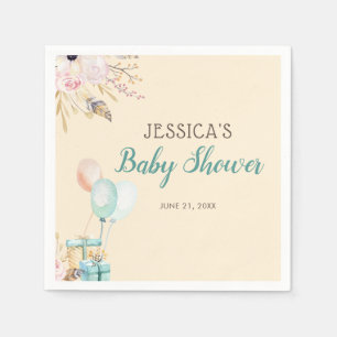 Ballonnen en Cadeaus Baby Shower Servet