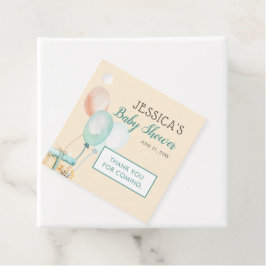Ballonnen en Cadeaus Boho Baby Shower Dank Je Bedankjes Labels