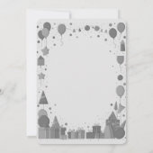 Ballonnen en Cadeaus - Feestelijk ontwerp Kaart (Achterkant)