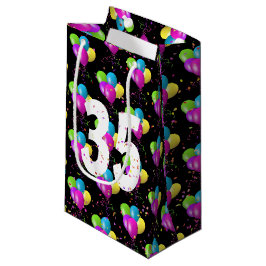 Ballonnen en confetti cadeautas voor 35ste verjaar