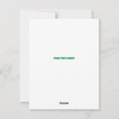 Ballonnen en Confetti Verjaardag Kaart (Achterkant)