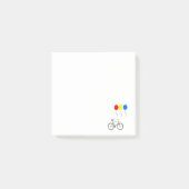 Ballonnen en fiets post-it® notes (Voorkant)