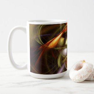 Ballonnen en Lint Abstract Koffiemok