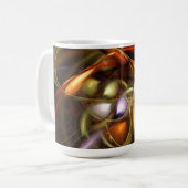 Ballonnen en Lint Abstract Koffiemok (Voorkant links)