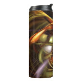 Ballonnen en linten Abstract Thermosbeker (Gedraaid links)