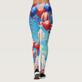 Ballonnen en Sterren Leggings (Achterkant)