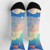 Ballonnen en sterren sokken (Top)