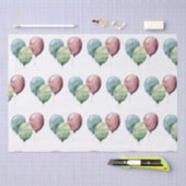 Ballonnen en sterren tissuepapier (Craft)