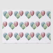 Ballonnen en sterren tissuepapier (Voorkant)