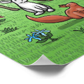 Ballonnen en verjaardagen, het perfecte paar! Post Poster (Hoek)