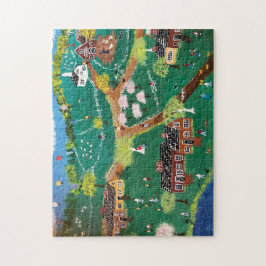 Ballonnen en vliegers waren er allemaal legpuzzel