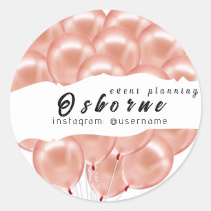 Ballonnen Evenementenplanning Klassieke Ronde Stic Sticker