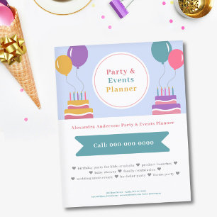 Ballonnen - Feest- en Evenementenplanner Flyer