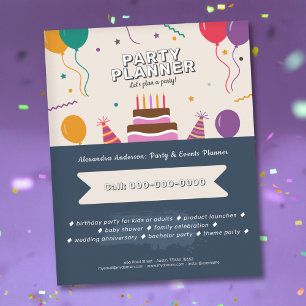 Ballonnen - Feestplanner Flyer