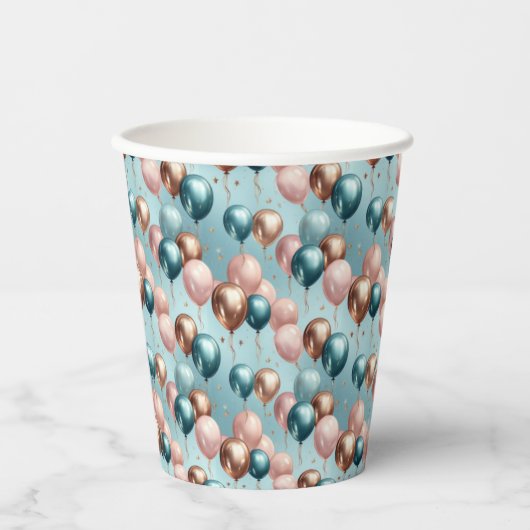 Ballonnen Galore 03 Papieren Bekers (Voorkant)