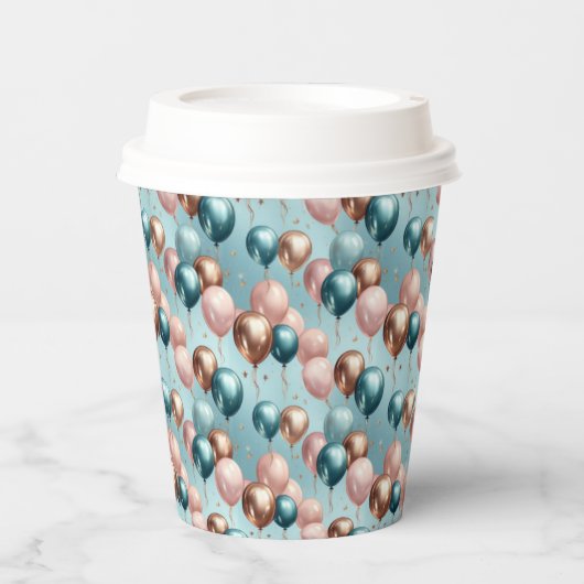 Ballonnen Galore 03 Papieren Bekers (Voorkant)