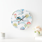  ballonnen: grillige Waterverf naadloos. Grote Klok (Huis)